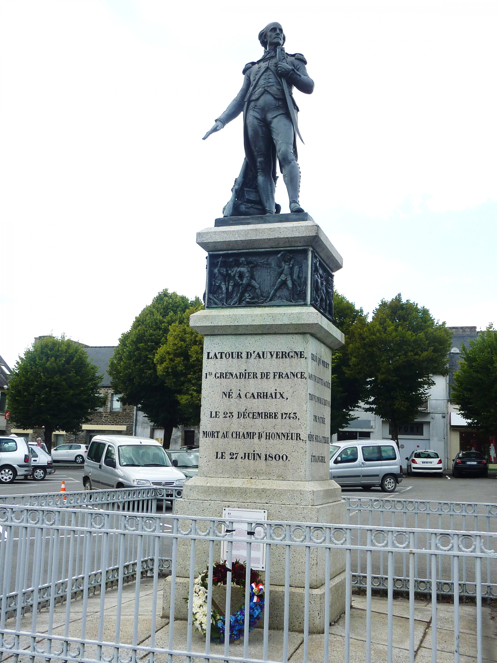 Denkmal für Théophile La Tour d’Auvergne