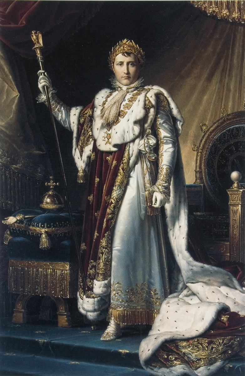Francois Gérard: „Napoleon I. im Krönungsornat“