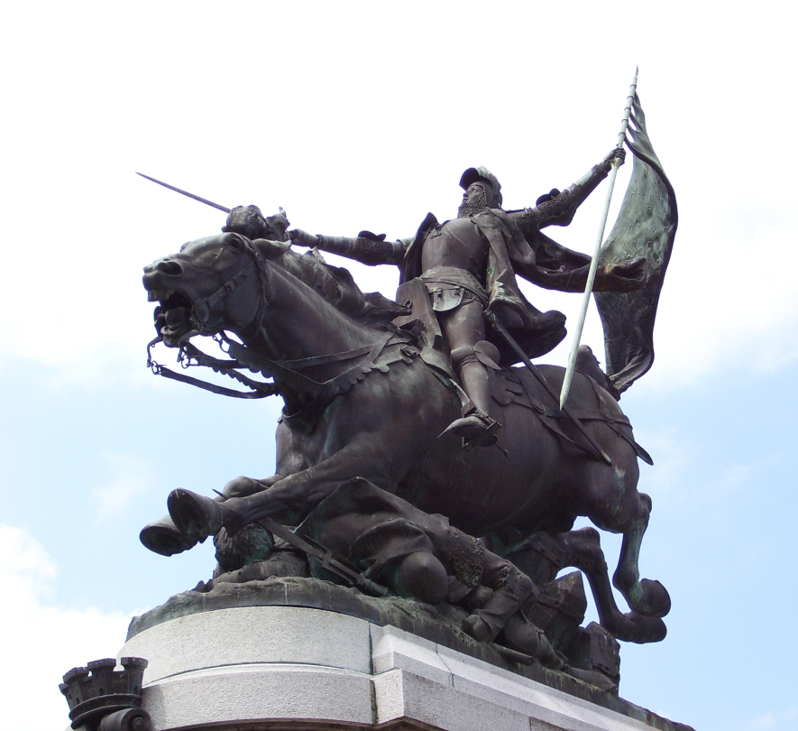 Denkmal für Jeanne d’Arc in Chinon