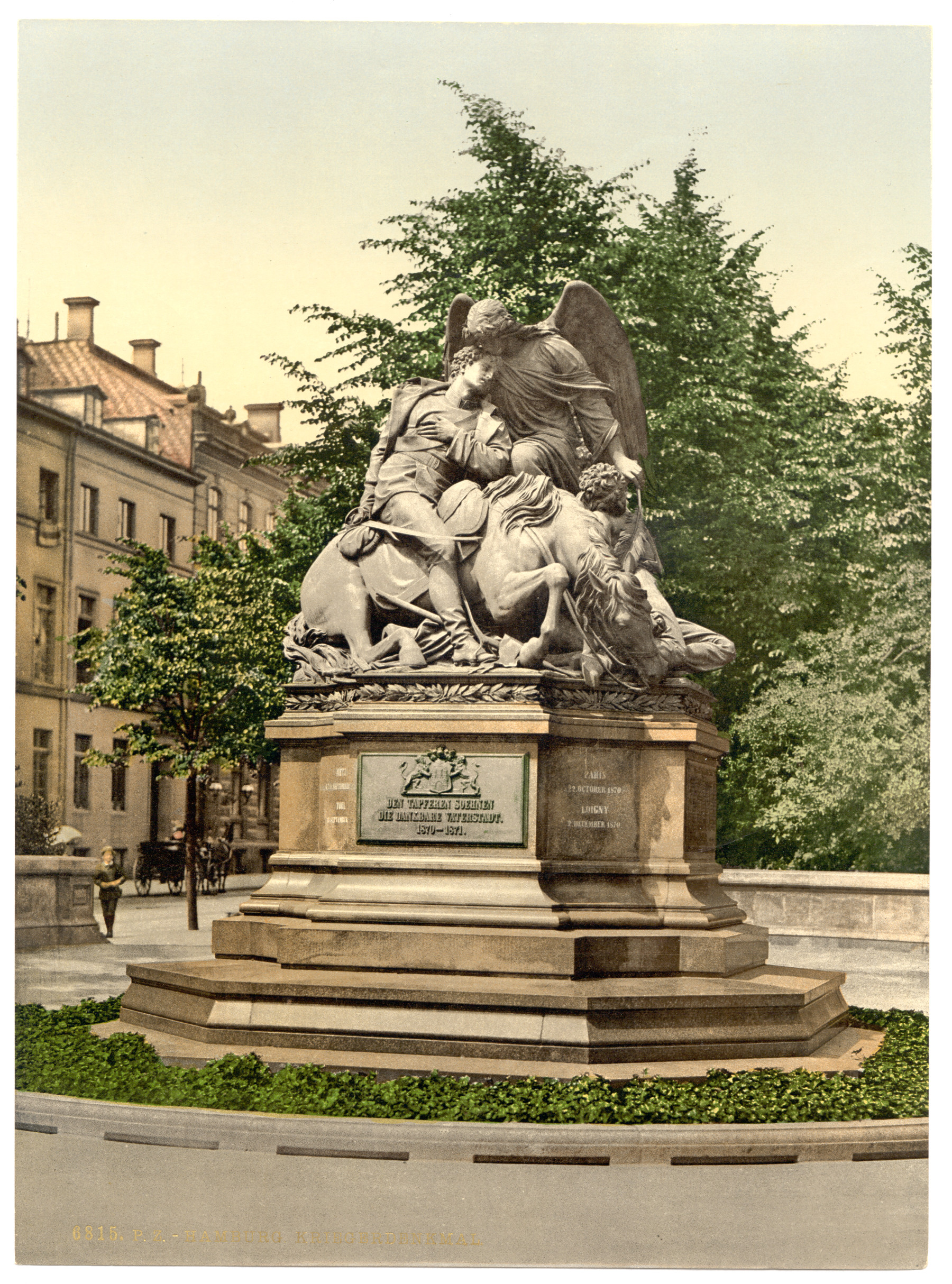 Hamburger Kriegerdenkmal für die Gefallenen des Deutsch-Französischen Krieges