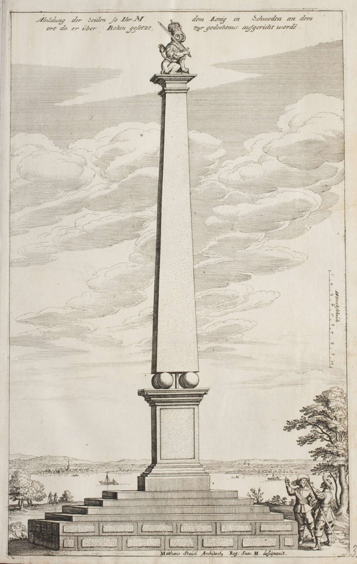 Matthaeus Merian: Schwedensäule 