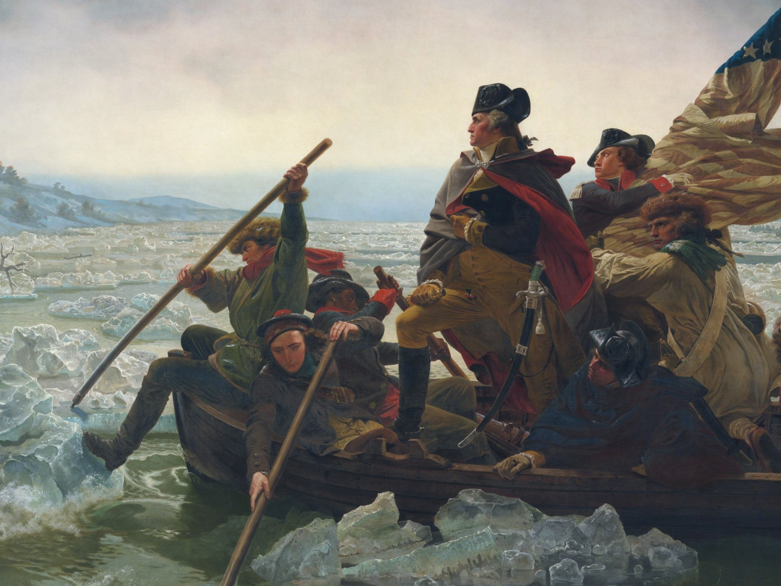 Emanuel Leutze: Washington Crossing the Delaware