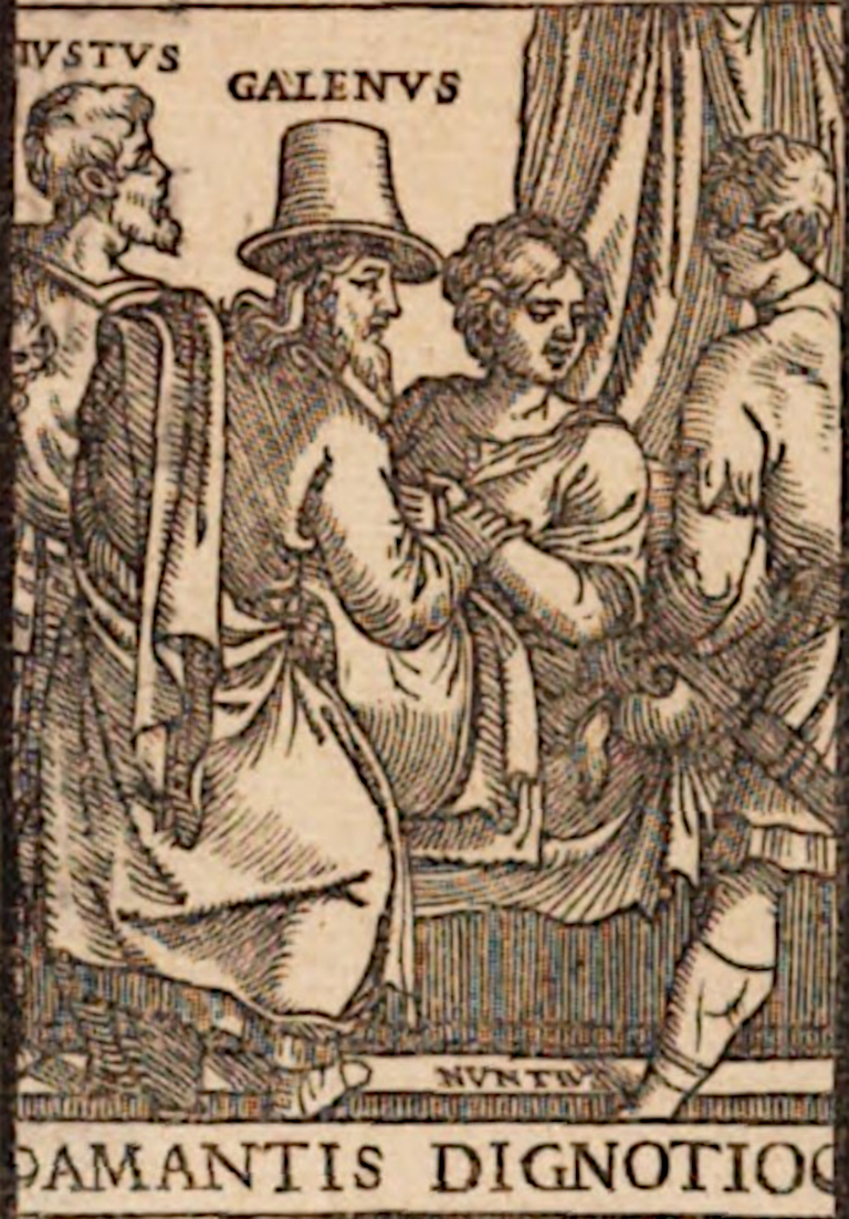 Detail aus Titelblatt zu Galen: Opera omnia