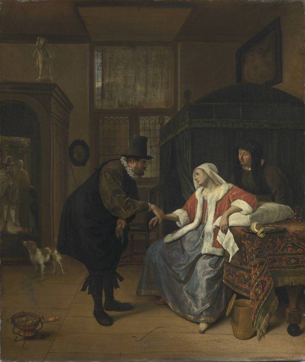 Jan Steen: „Der ärztliche Besuch“